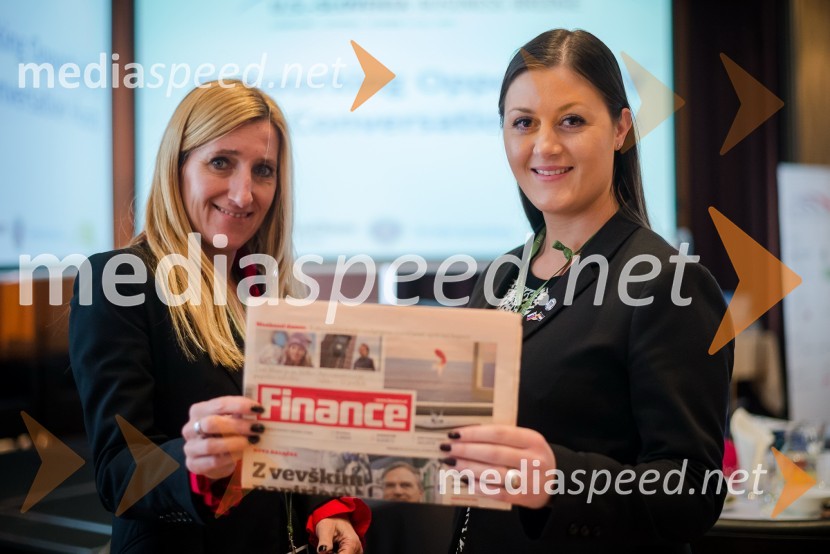 Vida Dolenc Pogačnik, Ameriška gospodarska zbornica (AmCham); Maja Košir, Project Manager, AmCham SloveniaU.S. – Slovenia Business Bridge, razvojna in investicijska konferenca, drugi dan