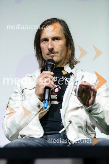 Uroš Macerl, predsednik nevladne organizacije Eko krogSmeti, slovenska premiera dokumentarnega filma