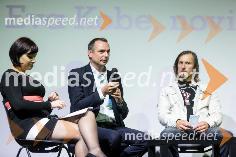 Eva Kobe, novinarka; dr. Andrej Kržan, višji znanstveni sodelavec Kemijskega inštitutaSmeti, slovenska premiera dokumentarnega filma