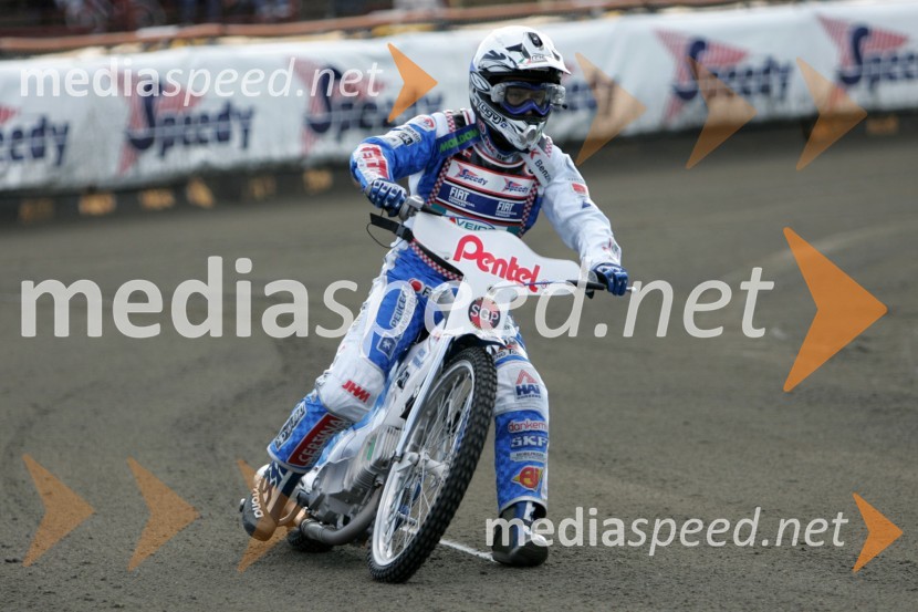 Nicki Pedersen, DanskaSPEEDWAY, Speedway Grand Prix - VN Poljske 2005 trening