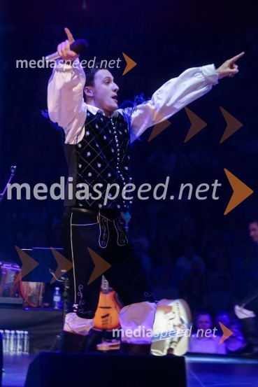 Blaž Švab, pevec skupine ModrijaniNoč Modrijanov 2013