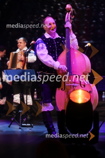 Franjo Oset, član skupine ModrijaniNoč Modrijanov 2013