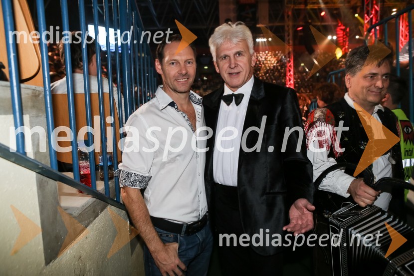 Jože Potrebuješ, član skupine Čuki;&nbsp;Andrej Šifrer, glasbenikNoč Modrijanov 2013