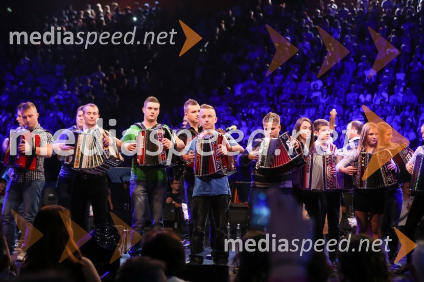 Harmonikarski orkester Roka ŠvabaNoč Modrijanov 2013