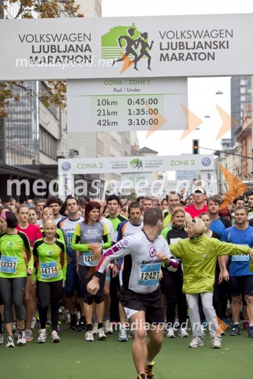 Tekači18. Ljubljanski maraton 2013