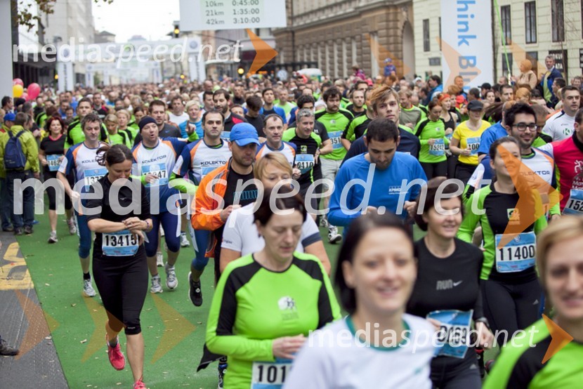 Tekači18. Ljubljanski maraton 2013