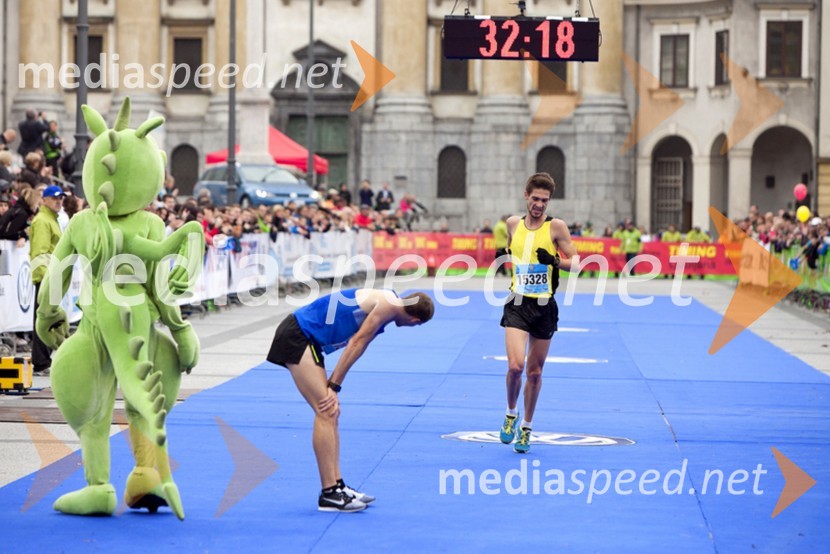 Blaž Grad; ...18. Ljubljanski maraton 2013