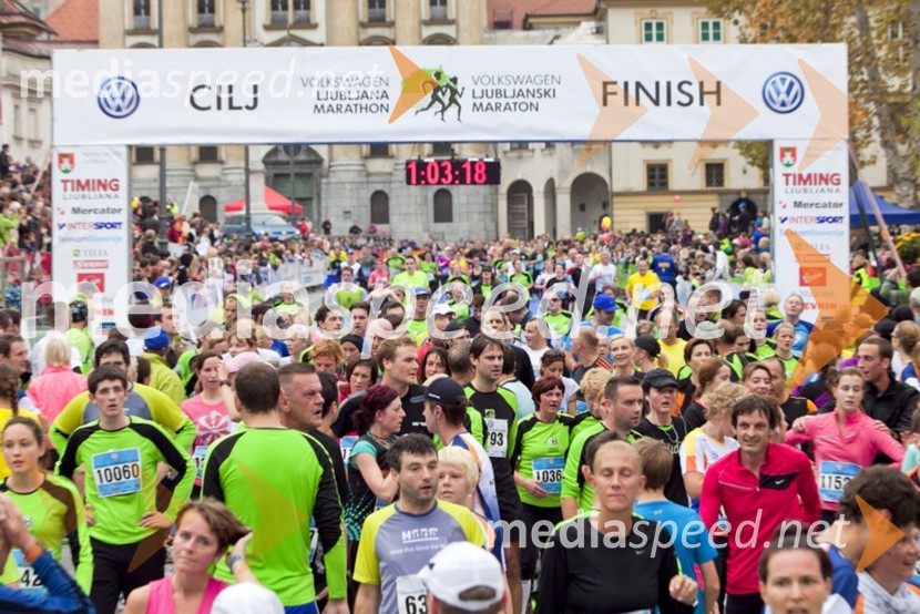 Tekači18. Ljubljanski maraton 2013