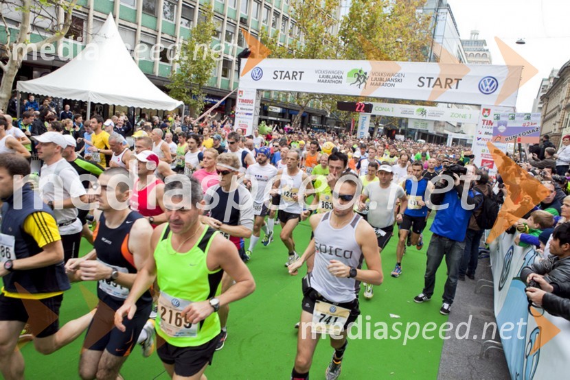 Tekači18. Ljubljanski maraton 2013