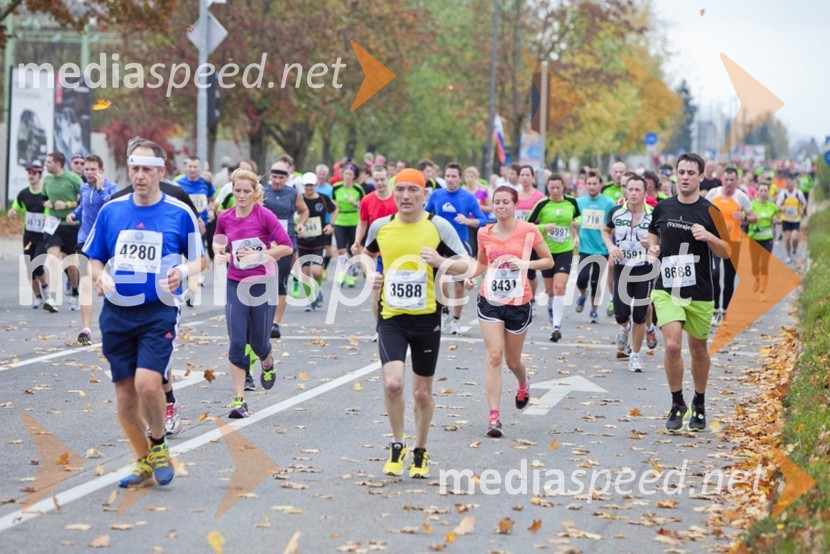 Tekači18. Ljubljanski maraton 2013