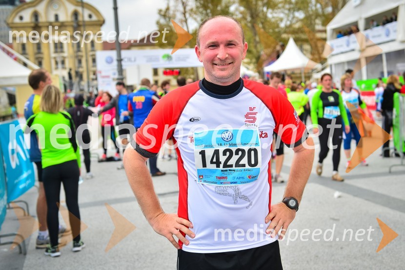 Anže Bašelj, tv voditelj18. Ljubljanski maraton 2013