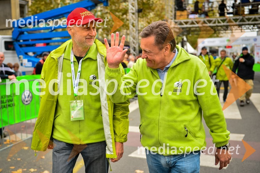...; Zoran Jankovič, župan Mestne občine Ljubljana18. Ljubljanski maraton 2013