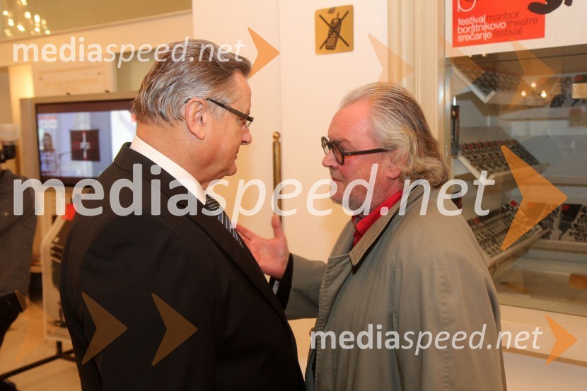 Dušan Mlakar, režiser; Ranko Novak48. Borštnikovo srečanje, zaključek in podelitev Borštnikovega prstana