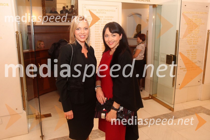 Mojca Pehant, direktorica Retorik d.o.o.; Polona Požgan Štorman, moderatorka48. Borštnikovo srečanje, zaključek in podelitev Borštnikovega prstana