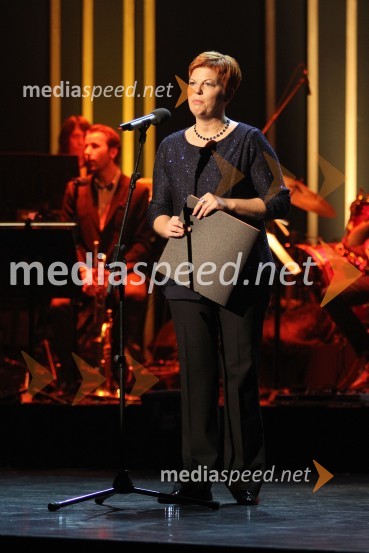 Mirjam Drnovšček, direktorica Prešernovega gledališča Kranj48. Borštnikovo srečanje, zaključek in podelitev Borštnikovega prstana