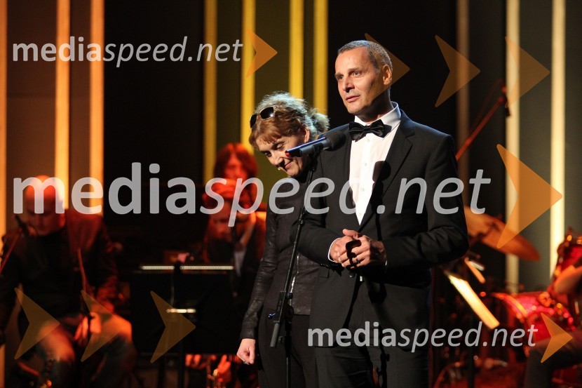 Barbara Hieng Samobor, direktorica MGL; Danilo Rošker, direktor SNG Maribor48. Borštnikovo srečanje, zaključek in podelitev Borštnikovega prstana