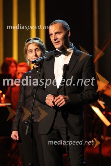 Barbara Hieng Samobor, direktorica MGL; Danilo Rošker, direktor SNG Maribor48. Borštnikovo srečanje, zaključek in podelitev Borštnikovega prstana