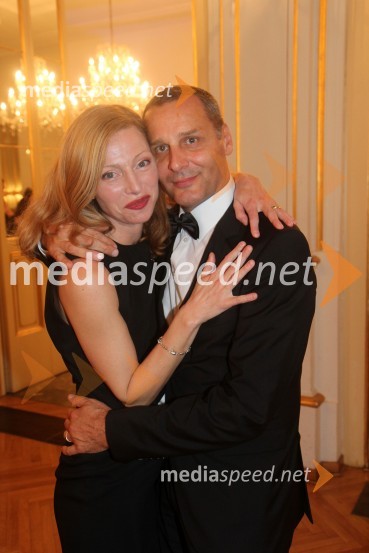 Nataša Matjašec Rošker, igralka; soprog Danilo Rošker, direktor SNG 
Maribor48. Borštnikovo srečanje, zaključek in podelitev Borštnikovega prstana