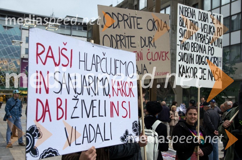 Protesti proti vladi v MariboruProtesti proti vladi v Mariboru