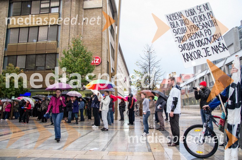 Protesti proti vladi v MariboruProtesti proti vladi v Mariboru