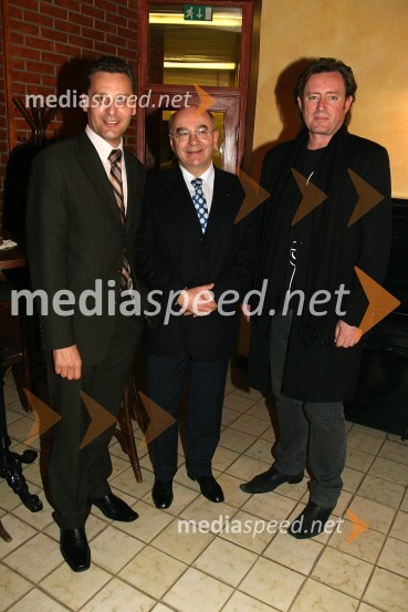 Danilo Rošker, direktor SNG Maribor, Mitja Rotovnik, direktor Cankarjevega doma in Vladimir Rukavina Gogo, direktor Narodnega doma MariborBalet Gospodarji časa
