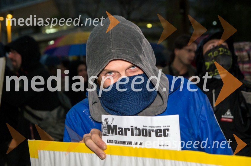 Protesti proti vladi v MariboruProtesti proti vladi v Mariboru