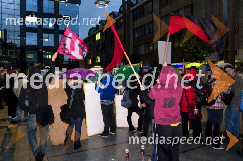 Protesti proti vladi v MariboruProtesti proti vladi v Mariboru
