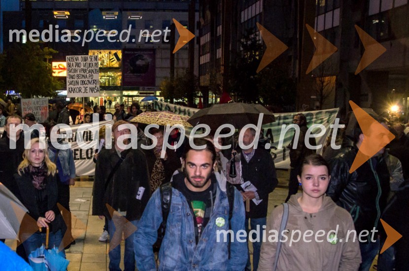 Protesti proti vladi v MariboruProtesti proti vladi v Mariboru