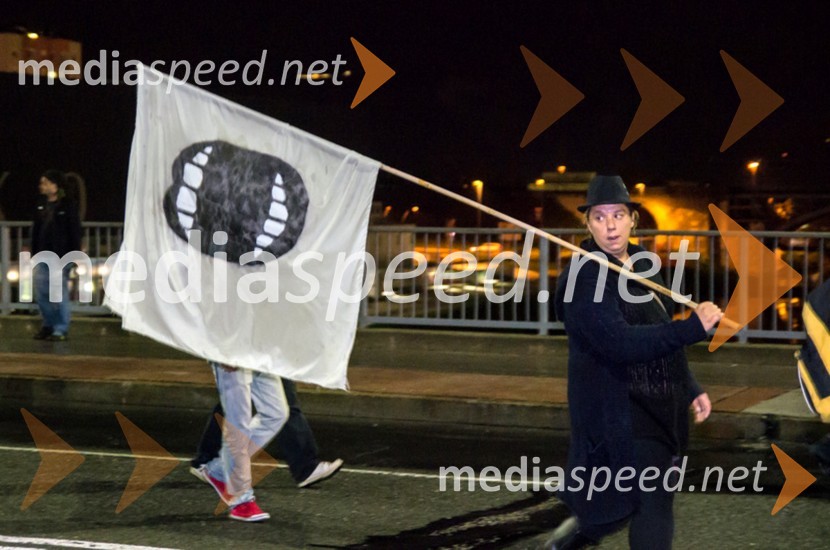 Nati MijailovićProtesti proti vladi v Mariboru