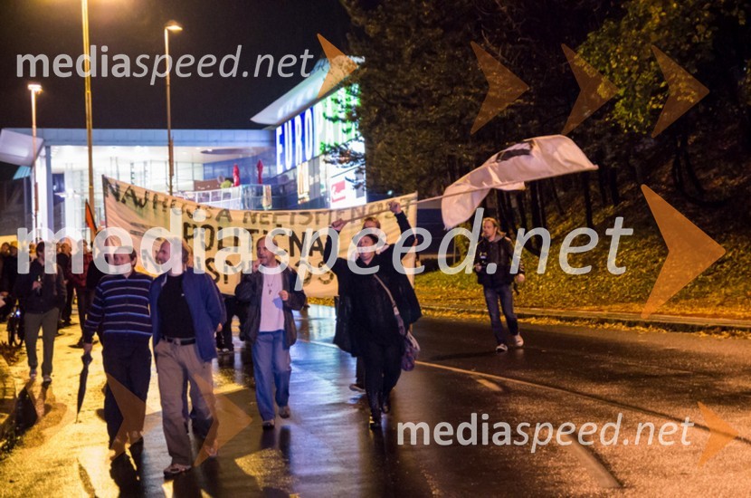 Protesti proti vladi v MariboruProtesti proti vladi v Mariboru