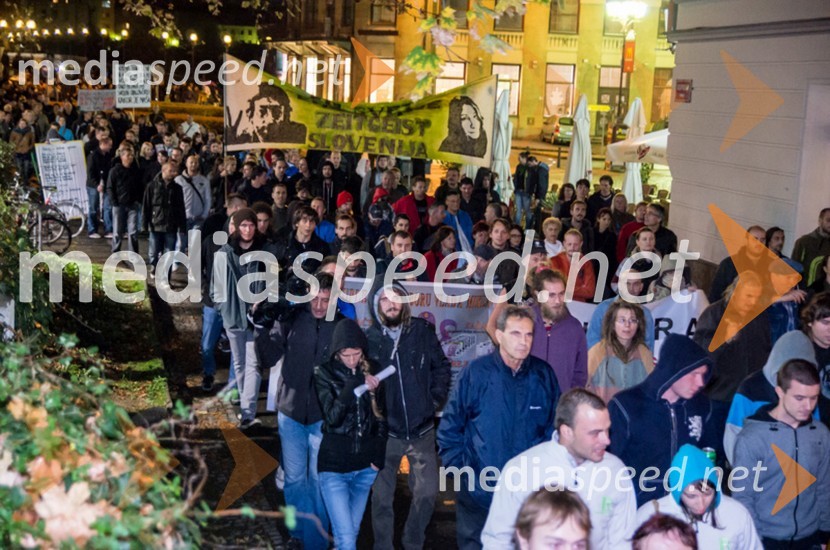Protesti proti vladi v MariboruProtesti proti vladi v Mariboru