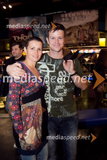 Lara Romih; Boštjan Romih, igralec in voditeljGremo mi po svoje 2, premiera filma