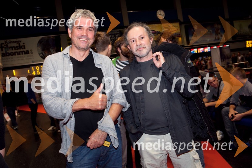 Metod Pevec, režiser in scenarist; Miha Hočevar, režiserGremo mi po svoje 2, premiera filma