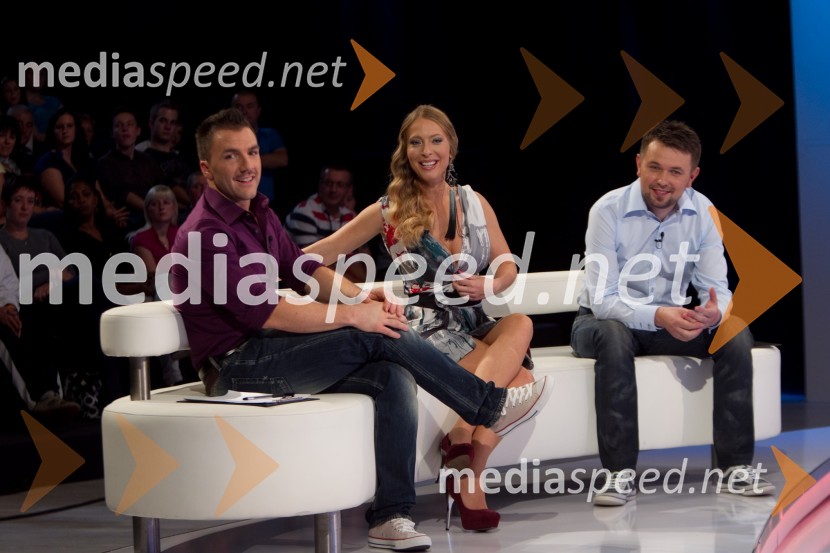 Mišo Stevanovič, član žirije; Savina Atai, članica žirije; Marko Pavčnik, član žirijeGostilna išče šefa, sedma oddaja