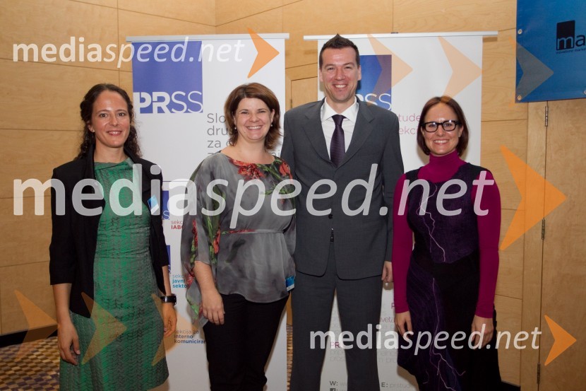 Jana Lutovac Lah, Trimo Trebnje; Darja Teržan, Mlekarna Celeia; Andrej Kerk, Elektro Celje Energija;&nbsp; Barbara Stopinšek, Sava Hotels & ResortsSlovenska konferenca za odnose z javnostmi, 17. SKOJ 2013, 2. dan