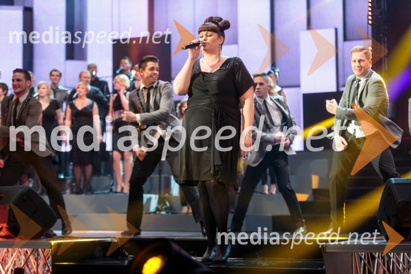 Aleksandra Lamut, članica skupine Perpetuum JazzilePerpetuum Jazzile, The show