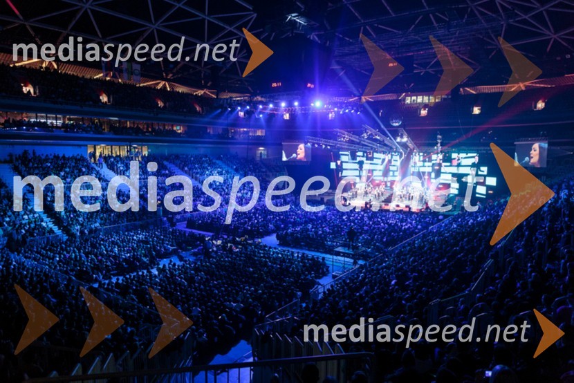 Koncert skupine Perpetuum JazzilePerpetuum Jazzile, The show