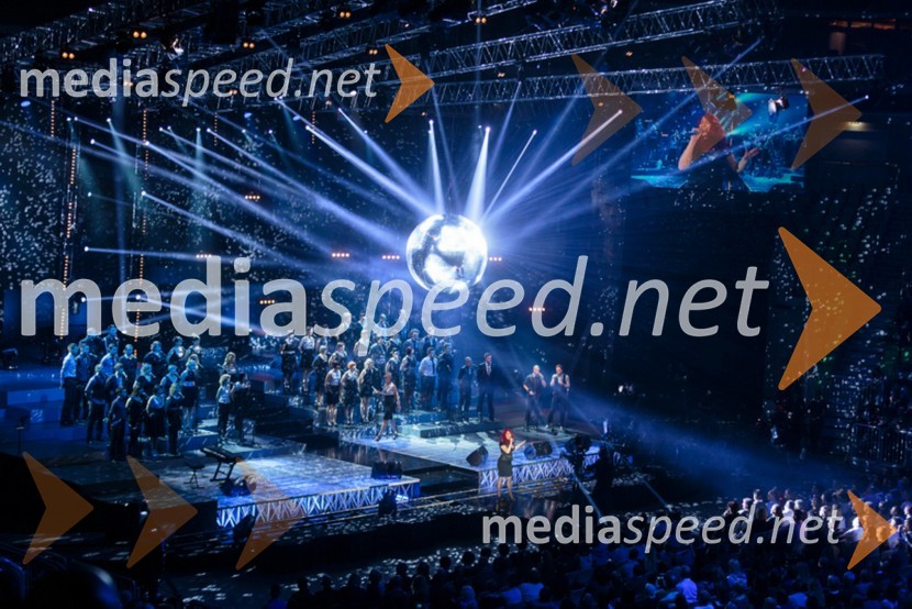 Koncert skupine Perpetuum JazzilePerpetuum Jazzile, The show