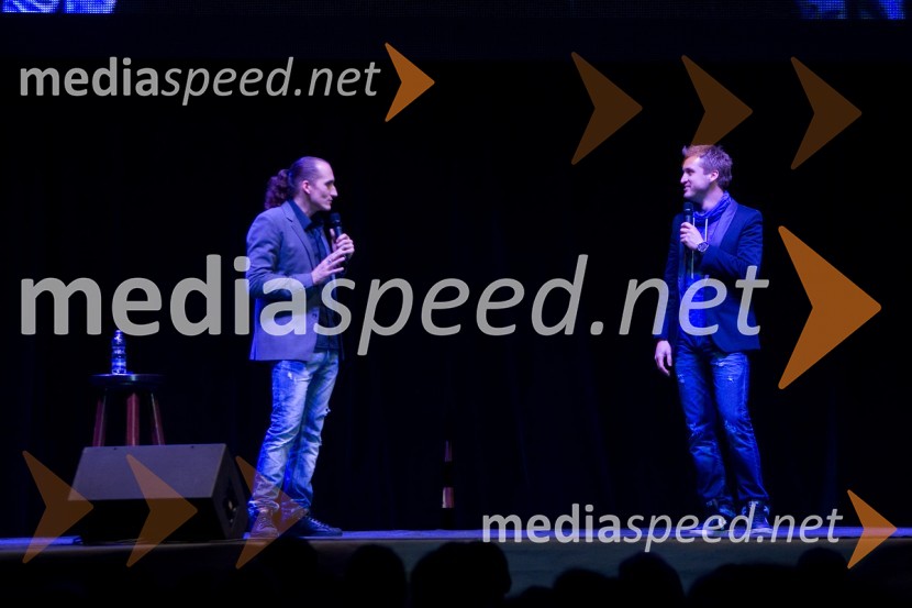 Vid Valič, stand up komik; Denis Avdič, stand up komikUdar po moško 2, premiera predstave