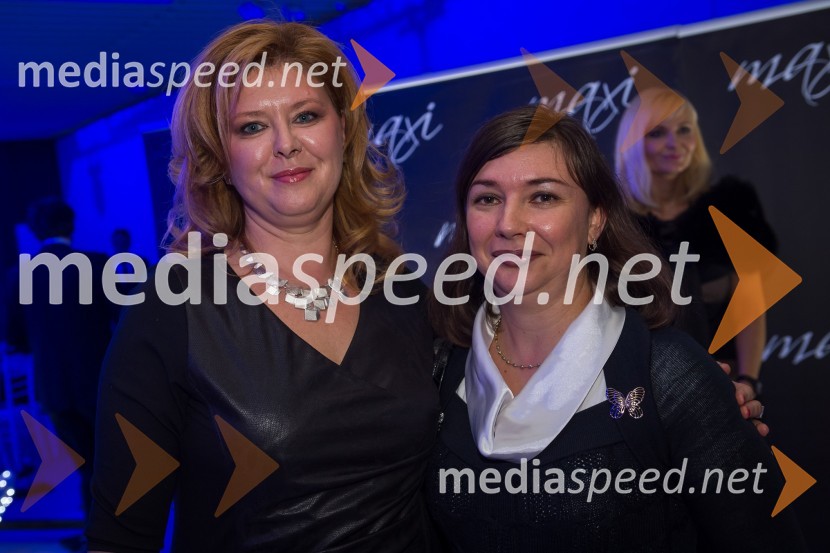 Katja Mihelič, direktorica blagovnice Maxi; ...Ekskluzivna modna revija v blagovnici Maxi