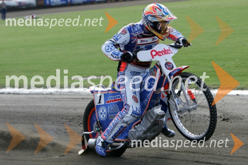 Jason Crump, AvstralijaSPEEDWAY, Speedway Grand Prix - VN Poljske 2005 trening