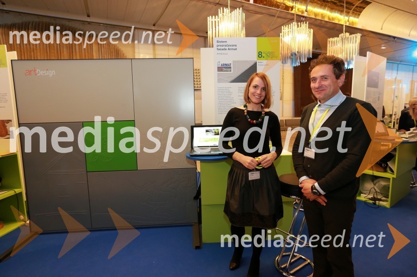 Tjaša Repše; Andrej Lovšin, Armat d.o.o.8. slovenski forum inovacij 2013, prvi dan