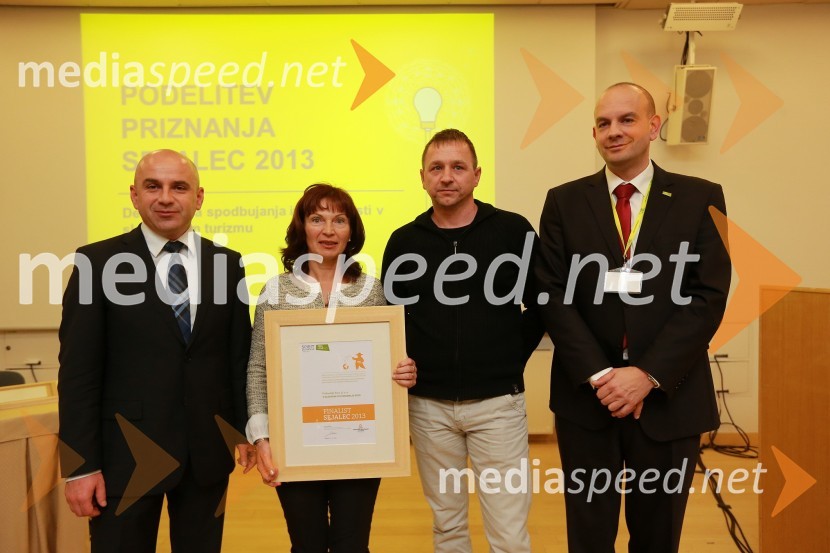 Mag. Marjan Hribar, generalni direktor Direktorata za turizem in internacionalizacijo na Ministrstvu za gospodarski razvoj in tehnologijo; mag. Suzana Fajmut Štrucl, direktorica Podzemlje Pece; ...; Boštjan Skalar, v.d. direktorja javne agencije SPIRIT Slovenija;8. slovenski forum inovacij 2013, prvi dan