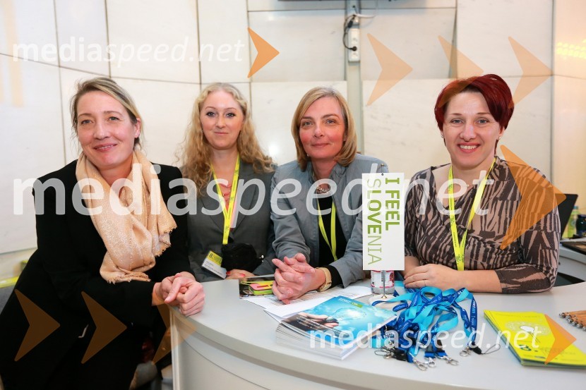 ...; ...; Daša Rakovec, vodja Sektorja za pospeševanje podjetništva; Alenka Pahor Žvanut, Spirit Slovenija8. slovenski forum inovacij 2013, prvi dan
