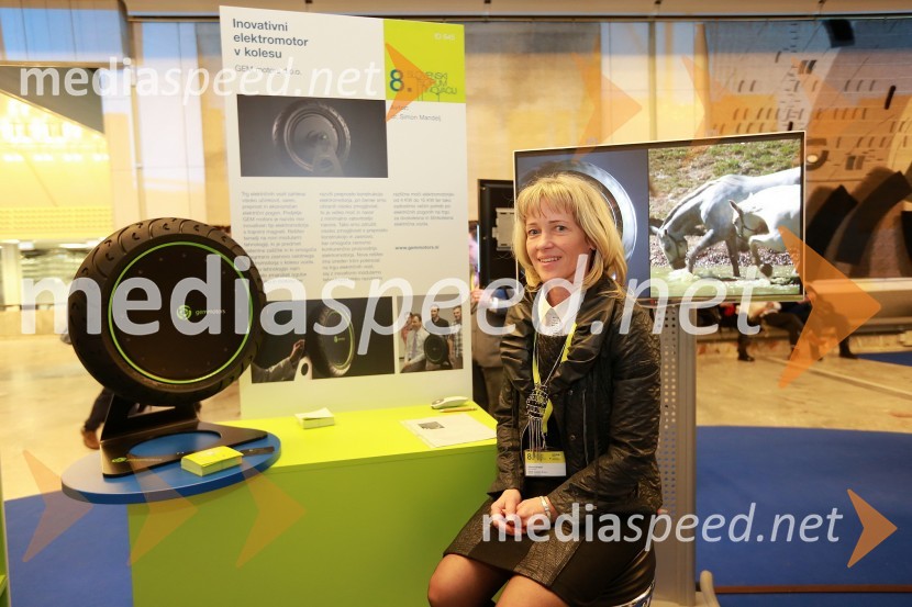 Alenka Bradač, GEM motors d.o.o.8. slovenski forum inovacij 2013, prvi dan