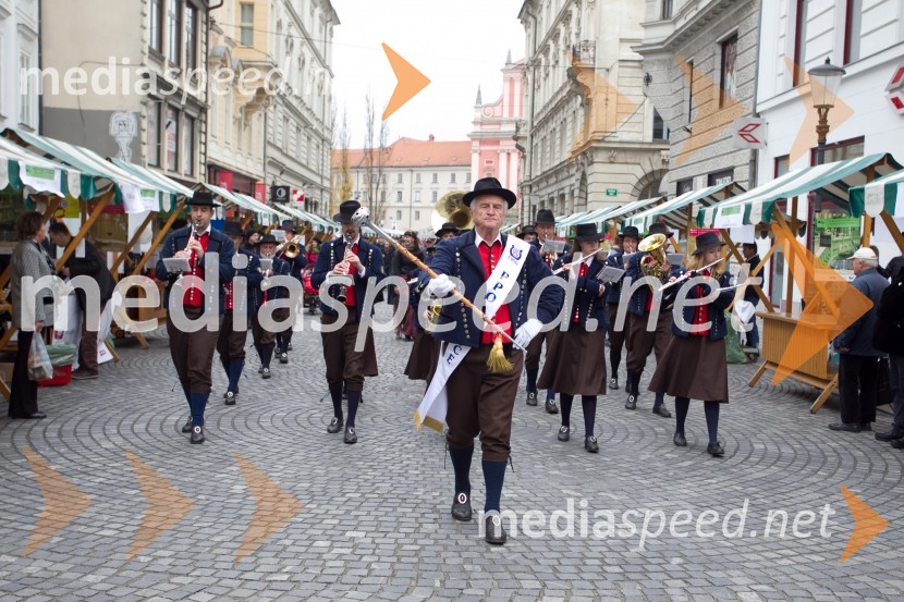Godba na pihalaMartinovanje v Ljubljani 2013
