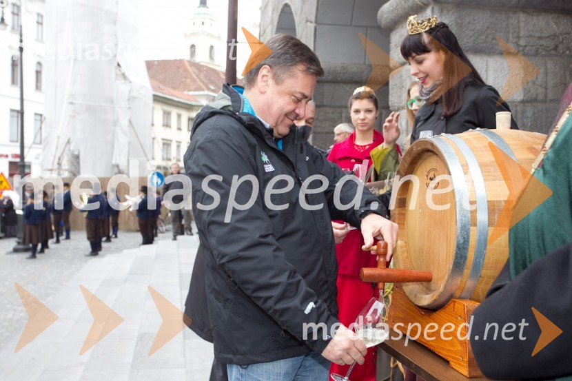 Zoran Jankovič, župan Mestne občine LjubljanaMartinovanje v Ljubljani 2013