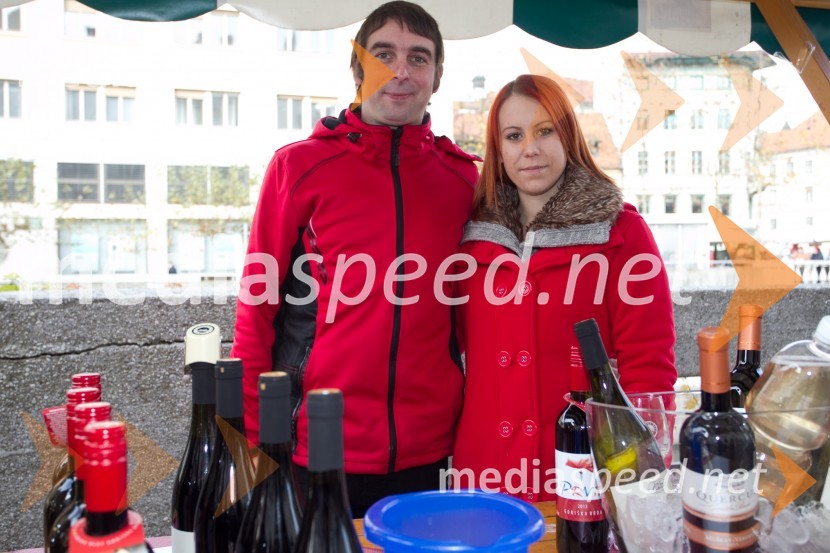 Primož Perne; Mirela FeličMartinovanje v Ljubljani 2013