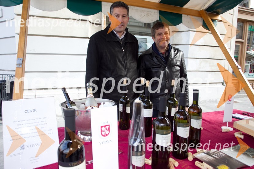 Andrej Furlan, klet Vipava; Bogdan Trost, klet VipavaMartinovanje v Ljubljani 2013