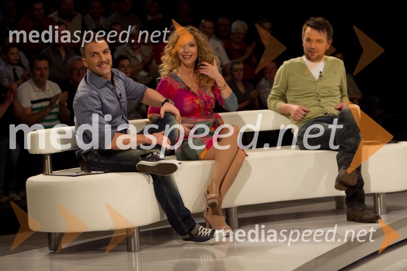 Mišo Stevanovič, član žirije; Savina Atai, članica žirije; Marko Pavčnik, član žirijeGostilna išče šefa, deveta oddaja